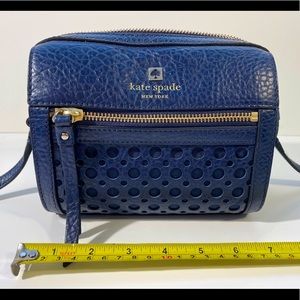 Kate Spade Navy blue crossbody purse